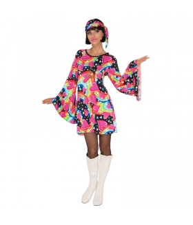 Costumatie petrecere, carnaval, Hippy the 60's, mar XL